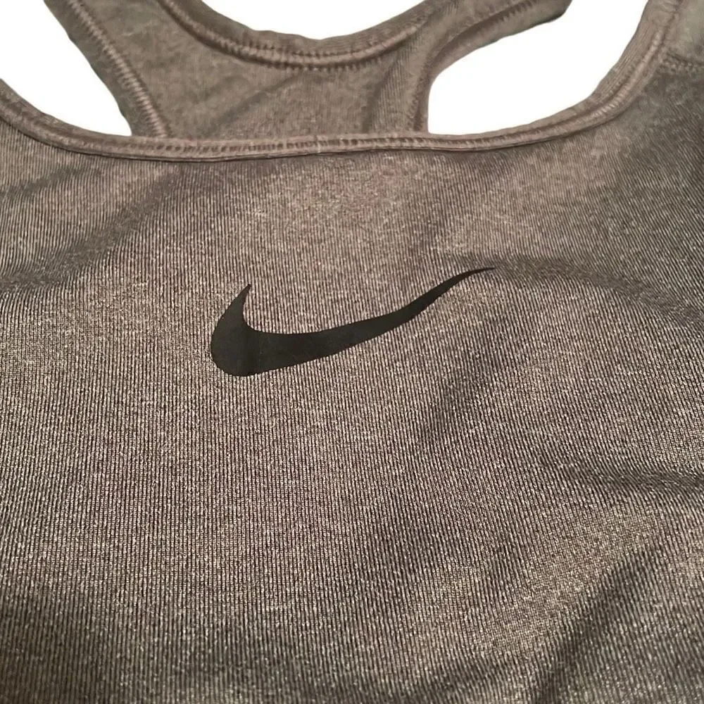 Nearly New! Gray Nike Sports Bra - Size XXS